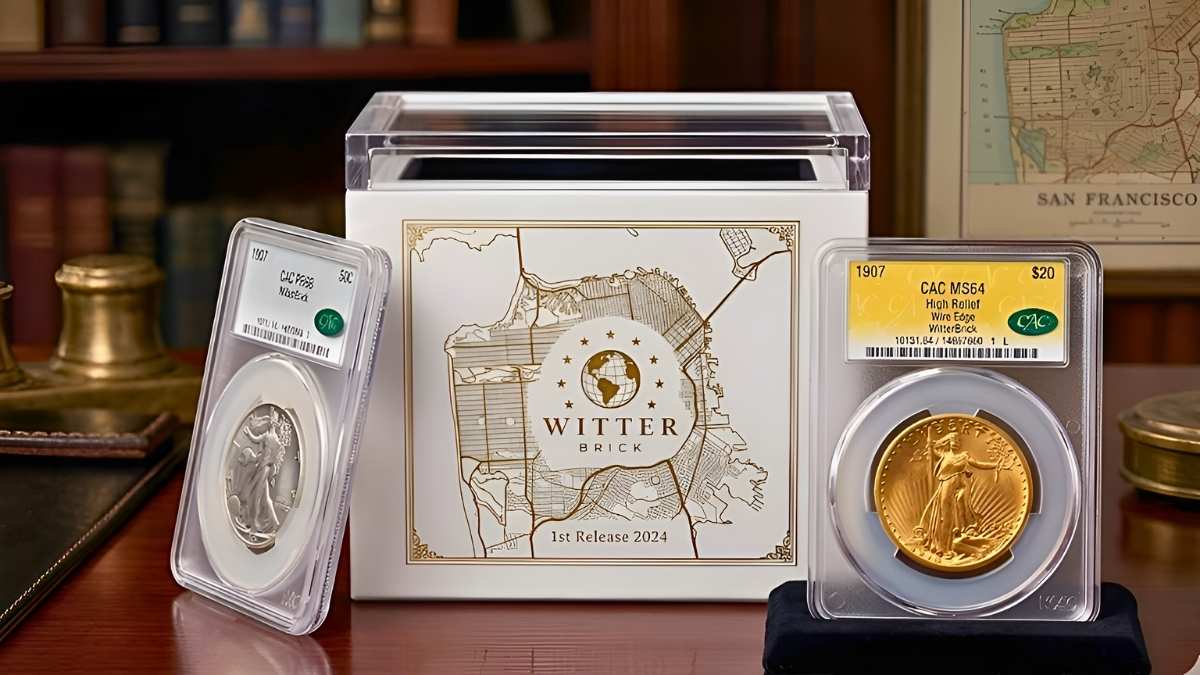 WitterBrick Debuts Premium CACG Certified U.S. Coin Collection