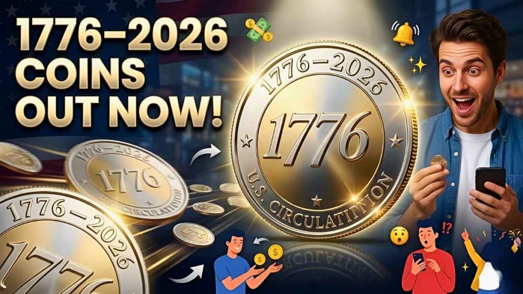 U.S. Mint Releases 1776–2026 Semiquincentennial Coins into Circulation
