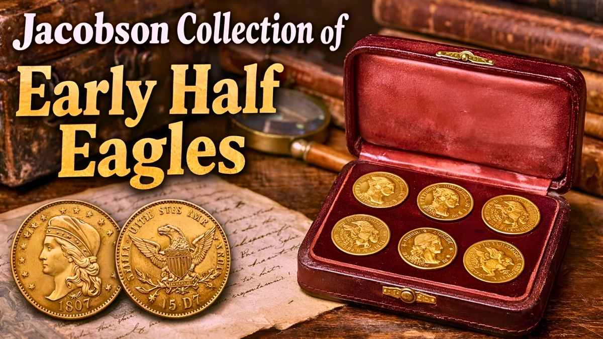 Jacobson Collection of Early Half Eagles Leads Heritage March 8 Auction Spotlight